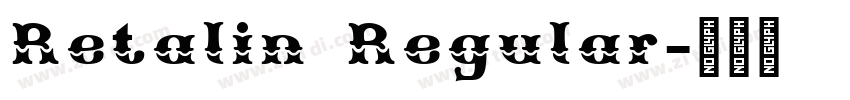 Retalin Regular字体转换